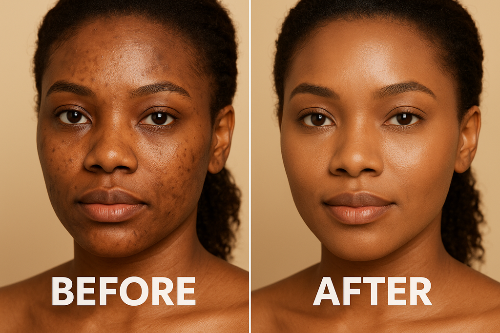 All natural Qasil Cleanser & Exfoliating  Pouch