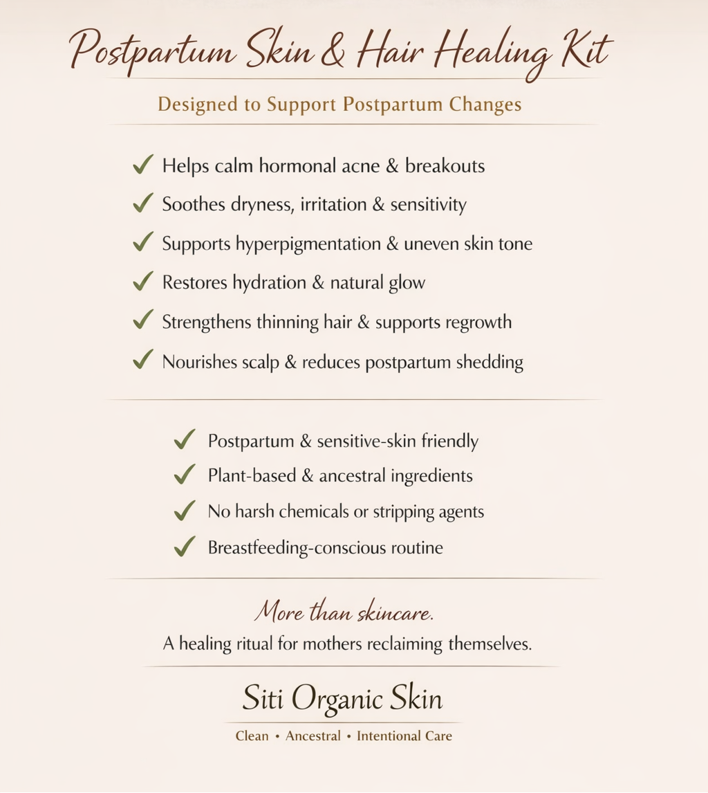Postpartum Skin & Hair Healing Kit