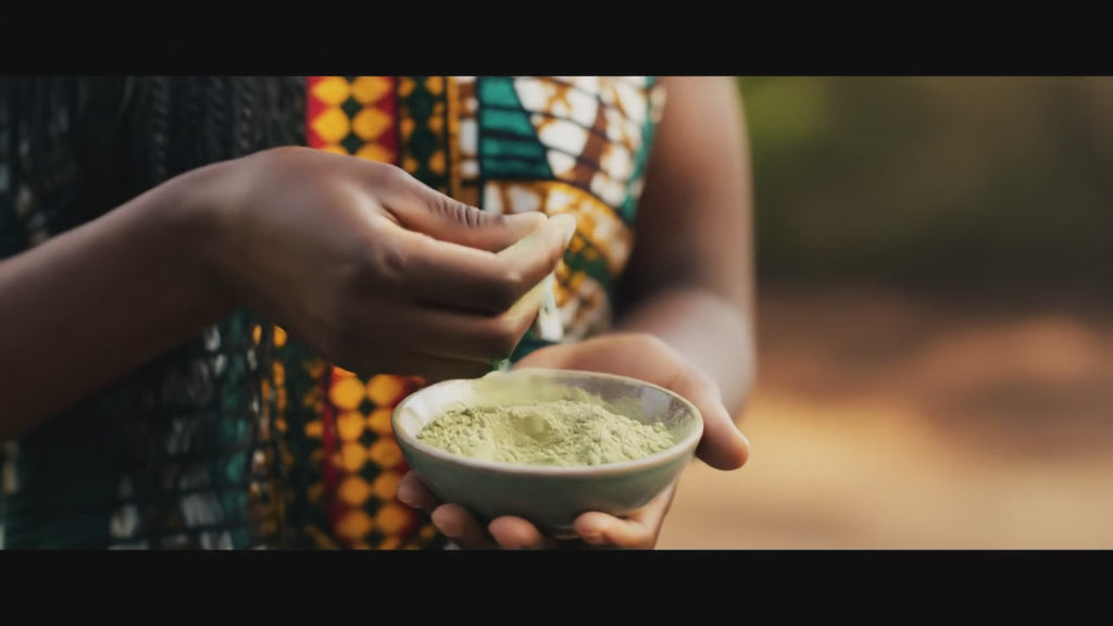 All natural Qasil Cleanser & Exfoliating  Pouch